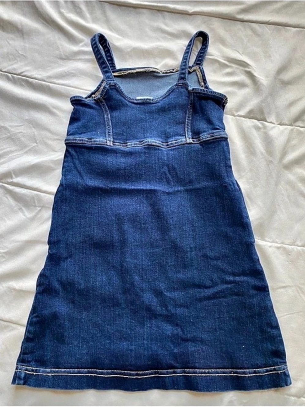 Abercrombie Kids Girls Denim Dress Blue Size 7/8